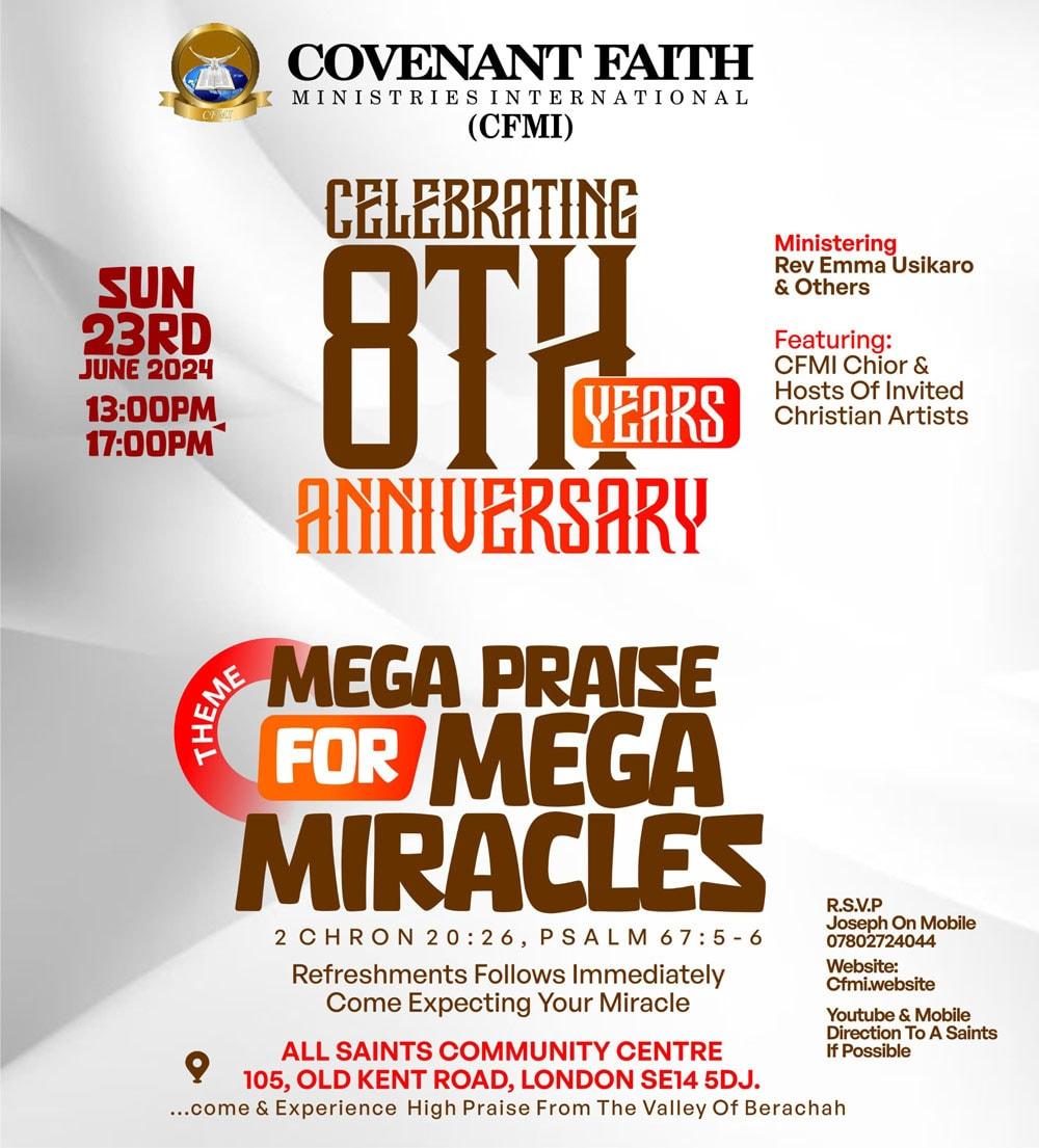 8th Anniversary Celebrations